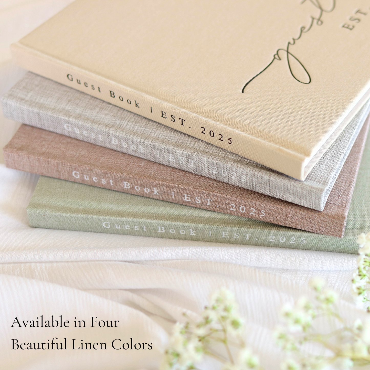 Wedding Guest Books (Taupe)