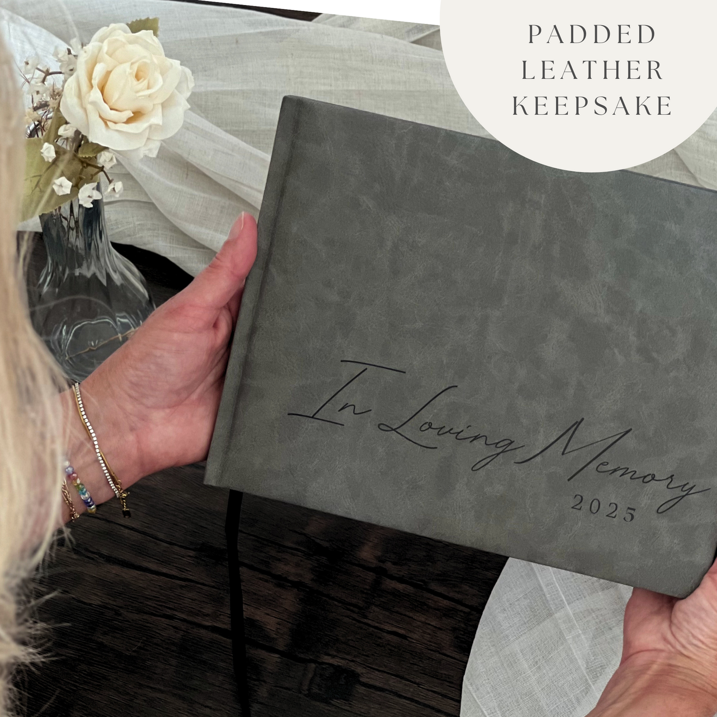 Funeral Guest Books (Smoke)