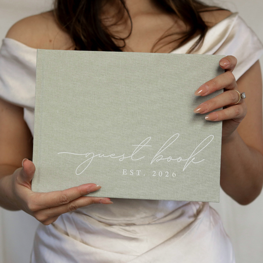 Wedding Guest Books (Sage)
