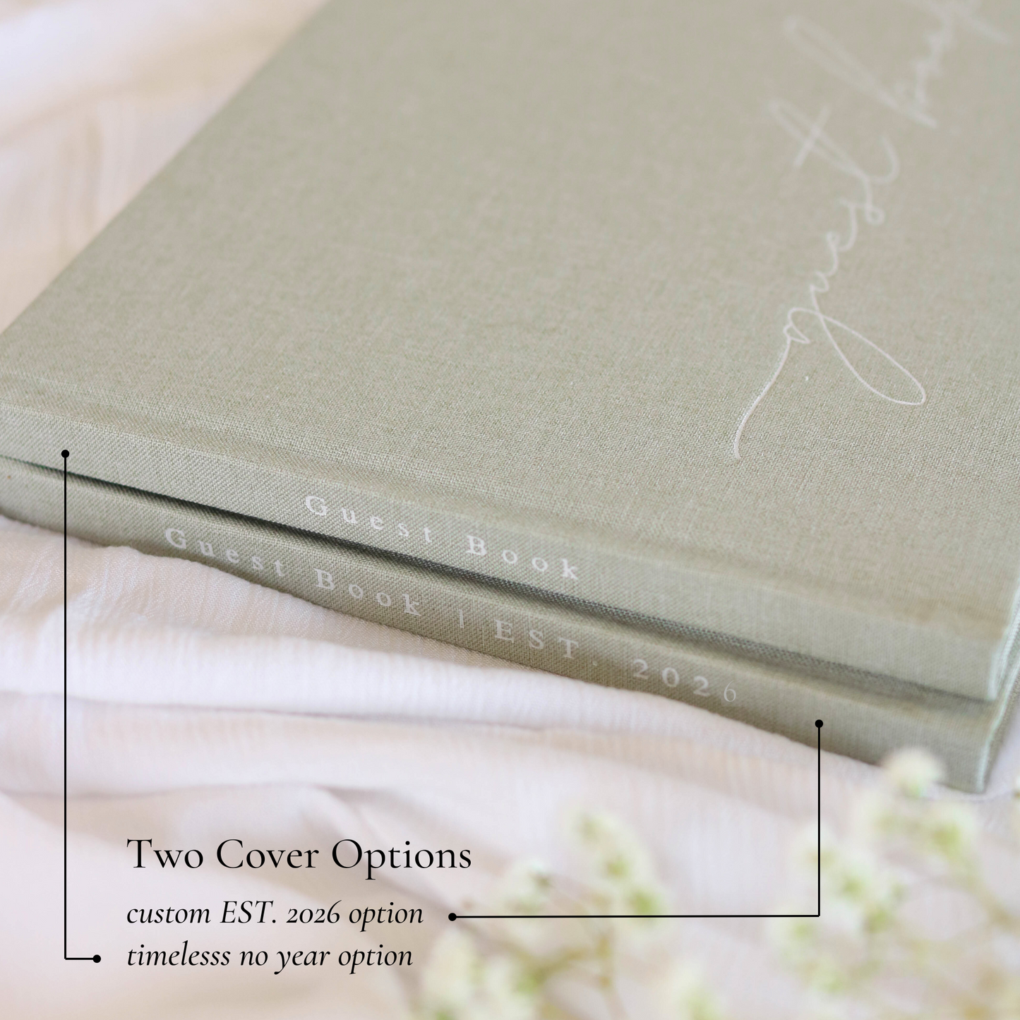 Wedding Guest Books (Sage)