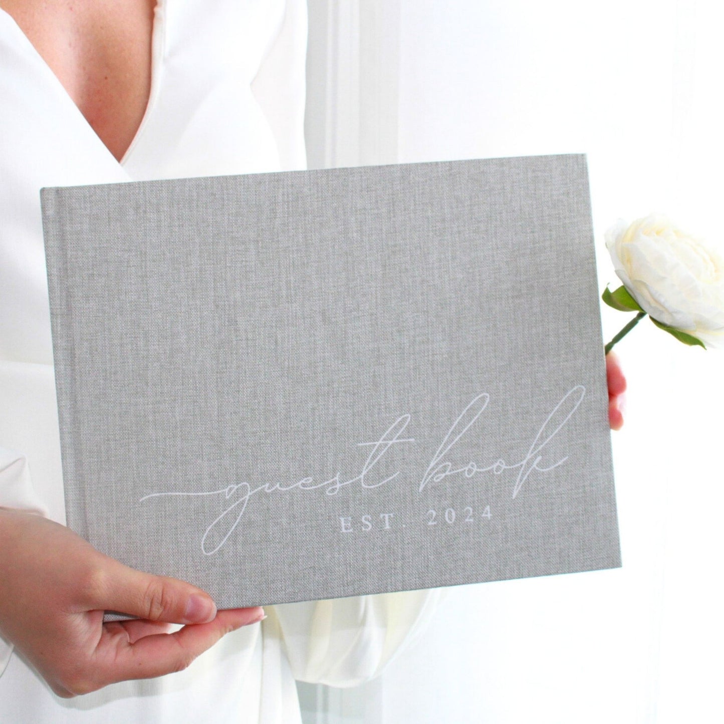 Wedding Guest Books (Grey)