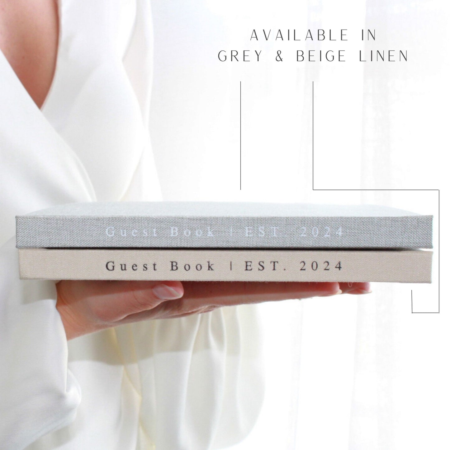 Wedding Guest Books (Grey)