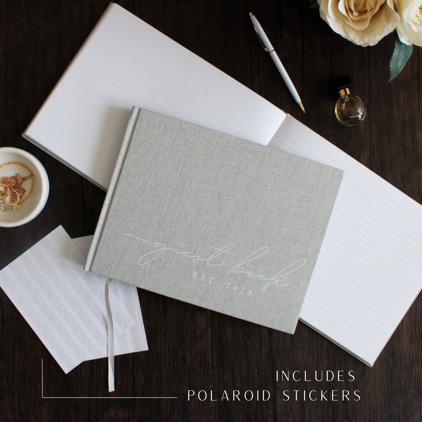 Wedding Guest Books (Grey)