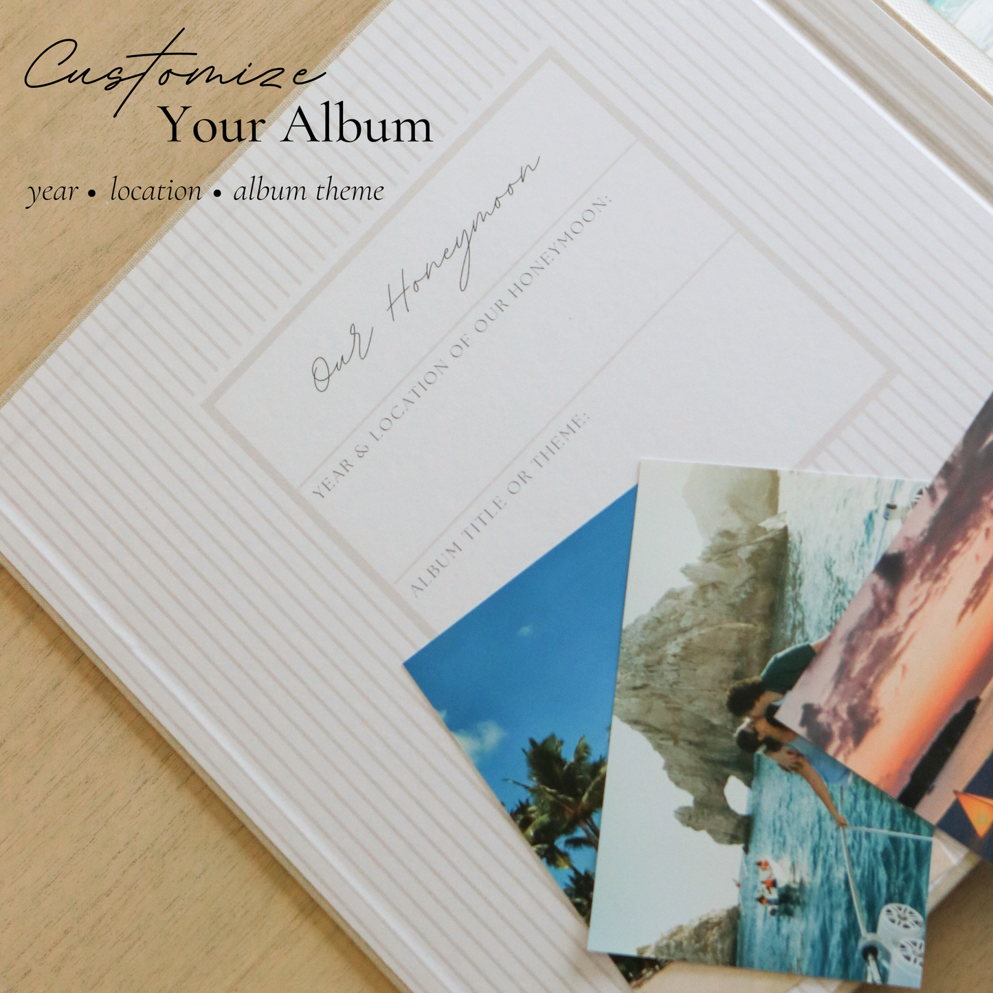 Honeymoon Photo Album