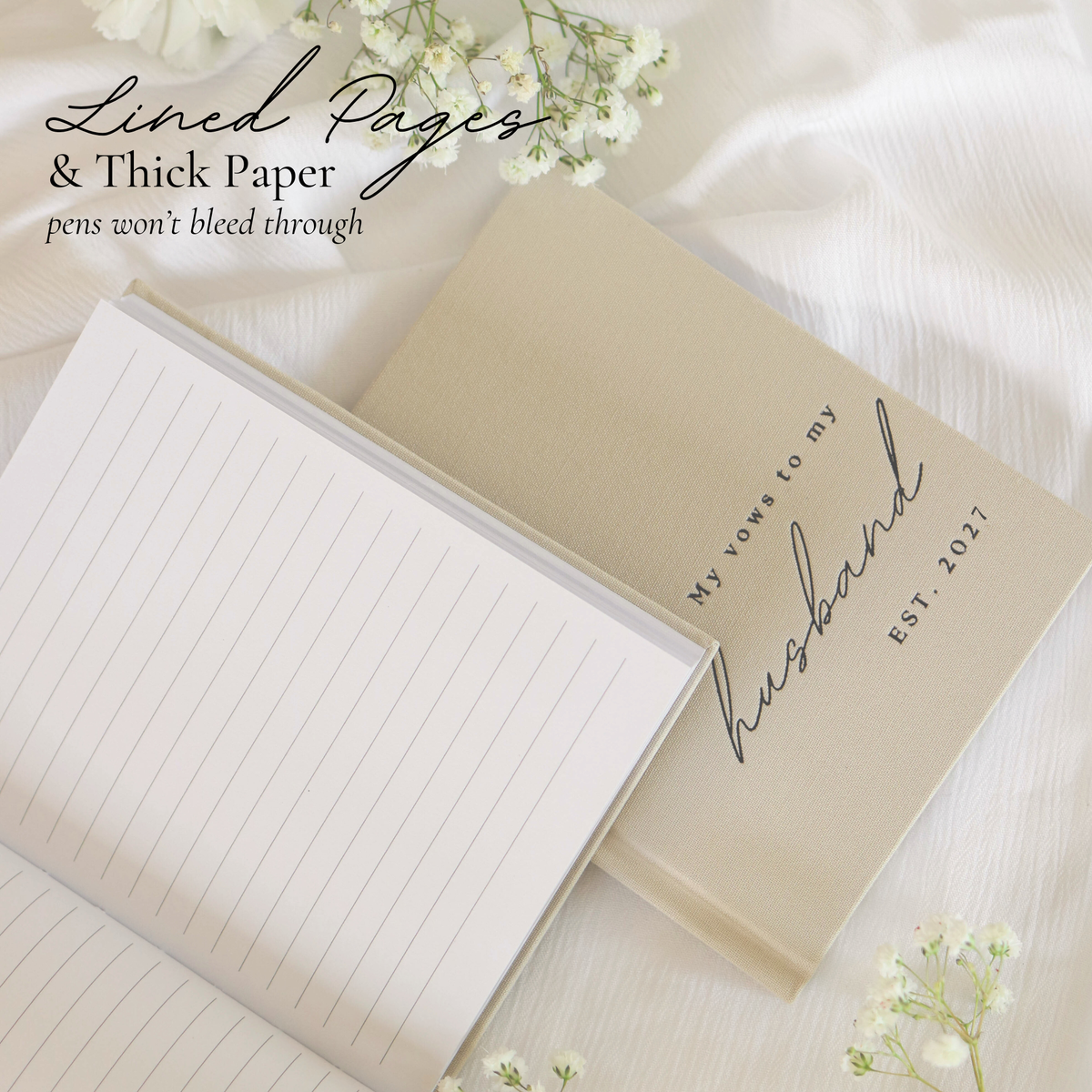 Vow Books (EST. 2027) - Beige