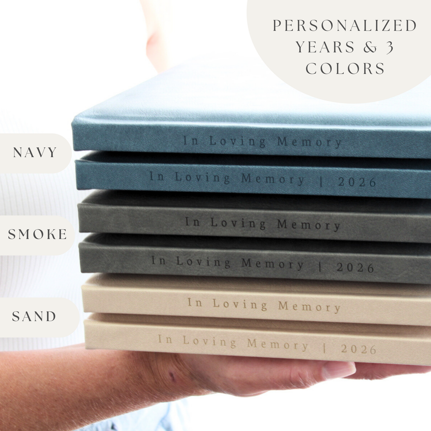 Funeral Guest Books (Smoke)