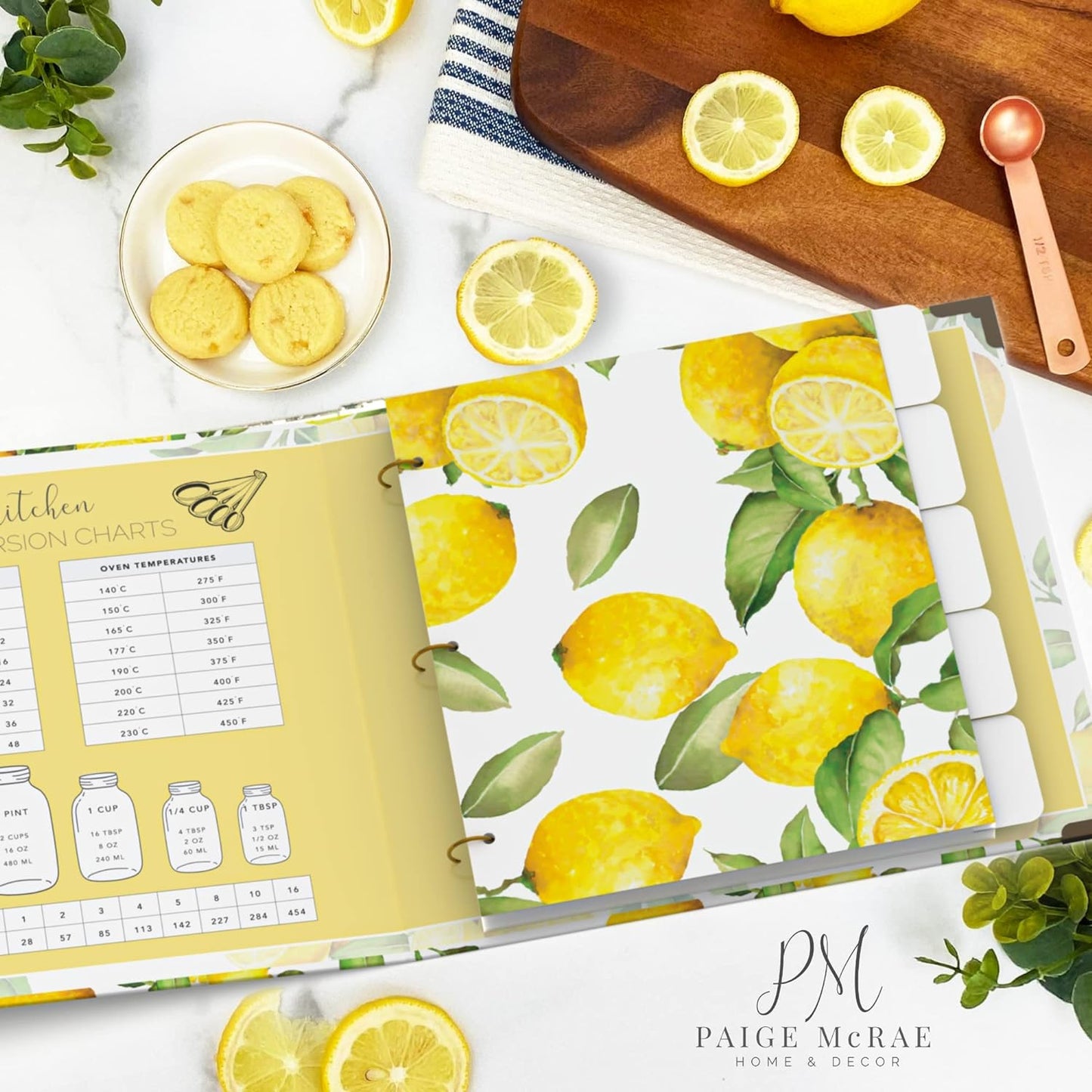 Recipe Binder - Lemon