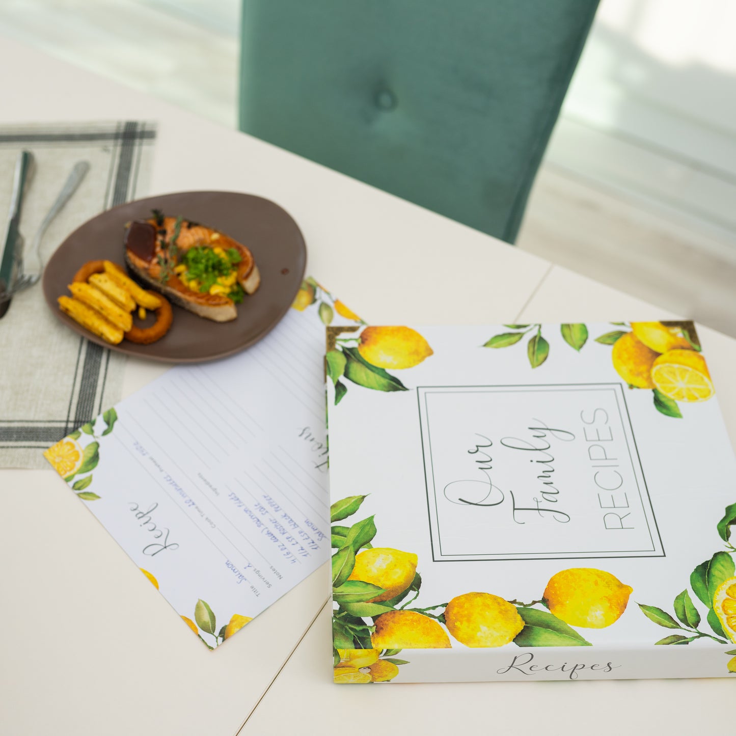 Recipe Binder - Lemon