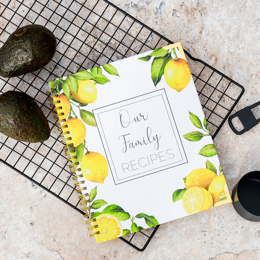 Spiral Family Recipe Book - Lemon