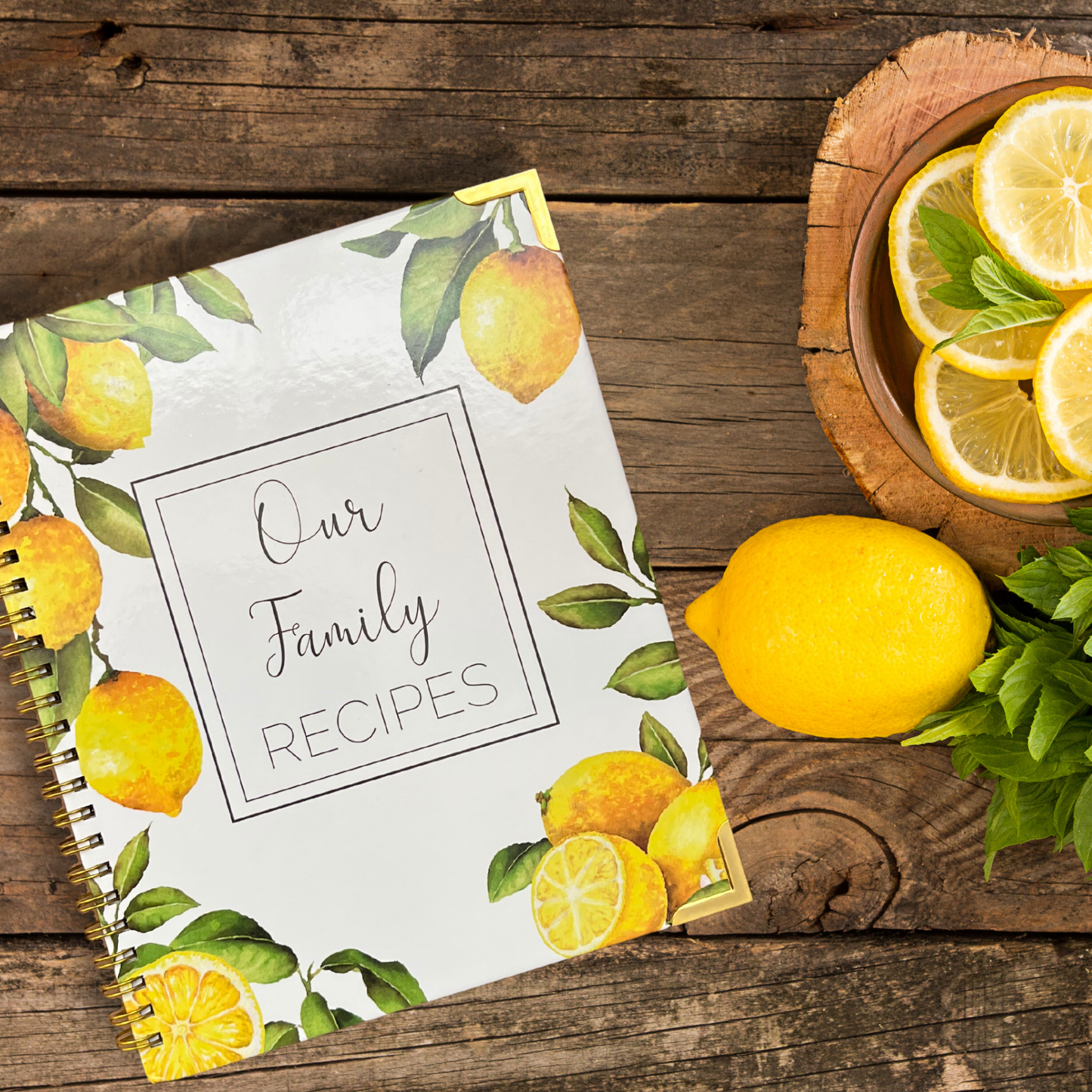 Spiral Family Recipe Book - Lemon