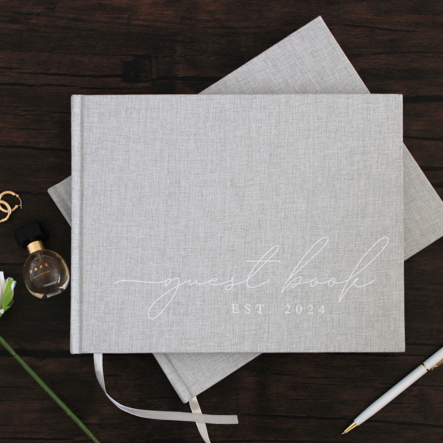 Wedding Guest Books (Grey)