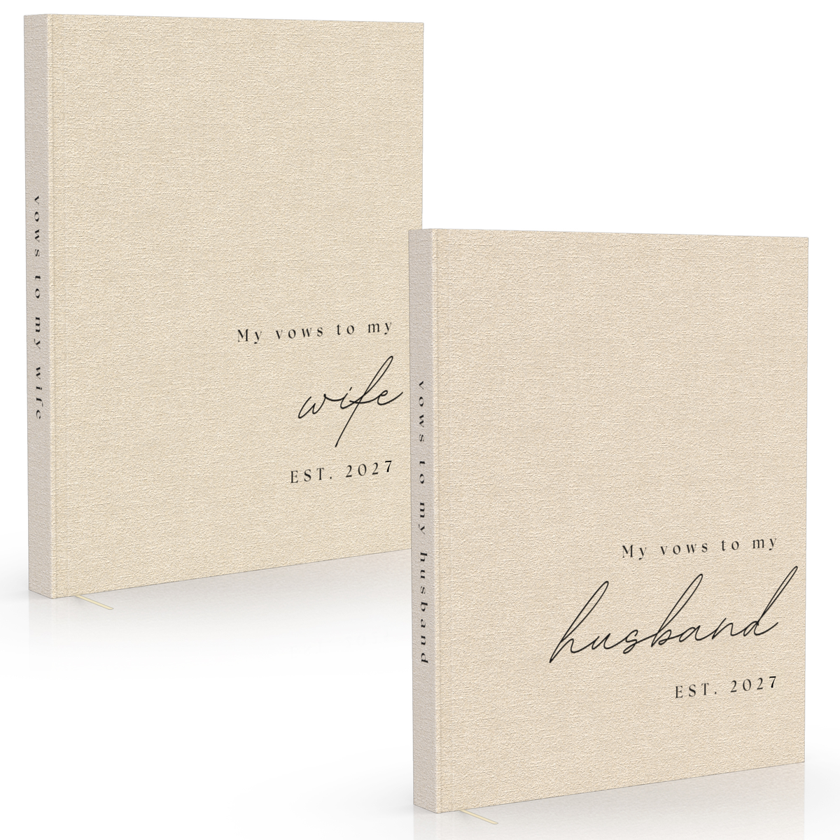 Vow Books (EST. 2027) - Beige